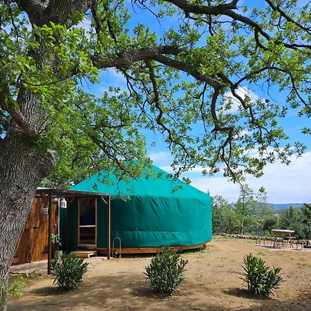 Luxusní stan Les D'erbefol *